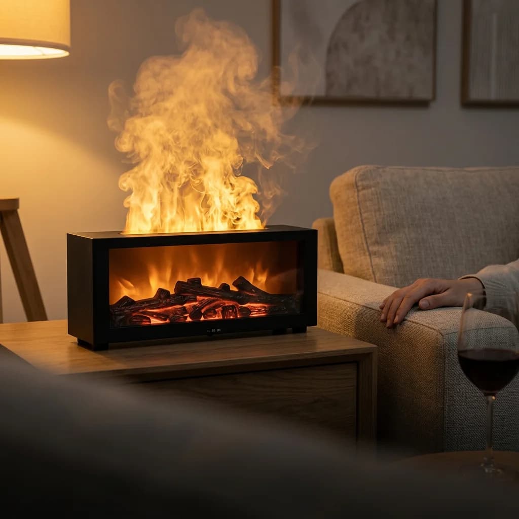 Aurora Flame™ - Diffuseur d'Arômes à Flamme